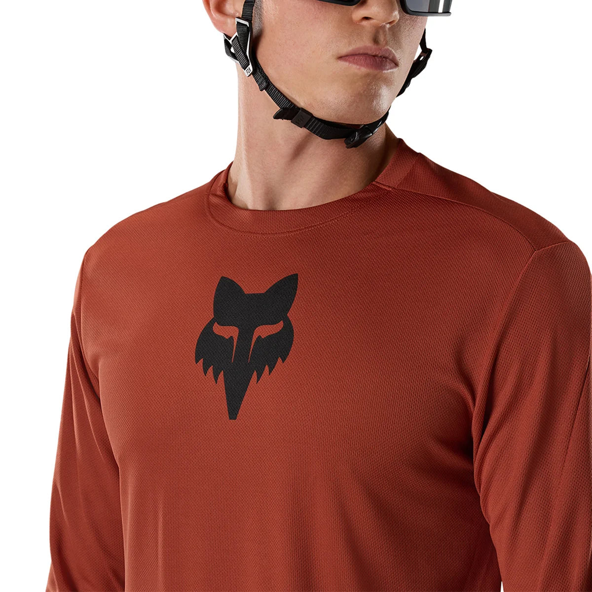 Trøje FOX RANGER FOX HEAD Lange ærmer Brun