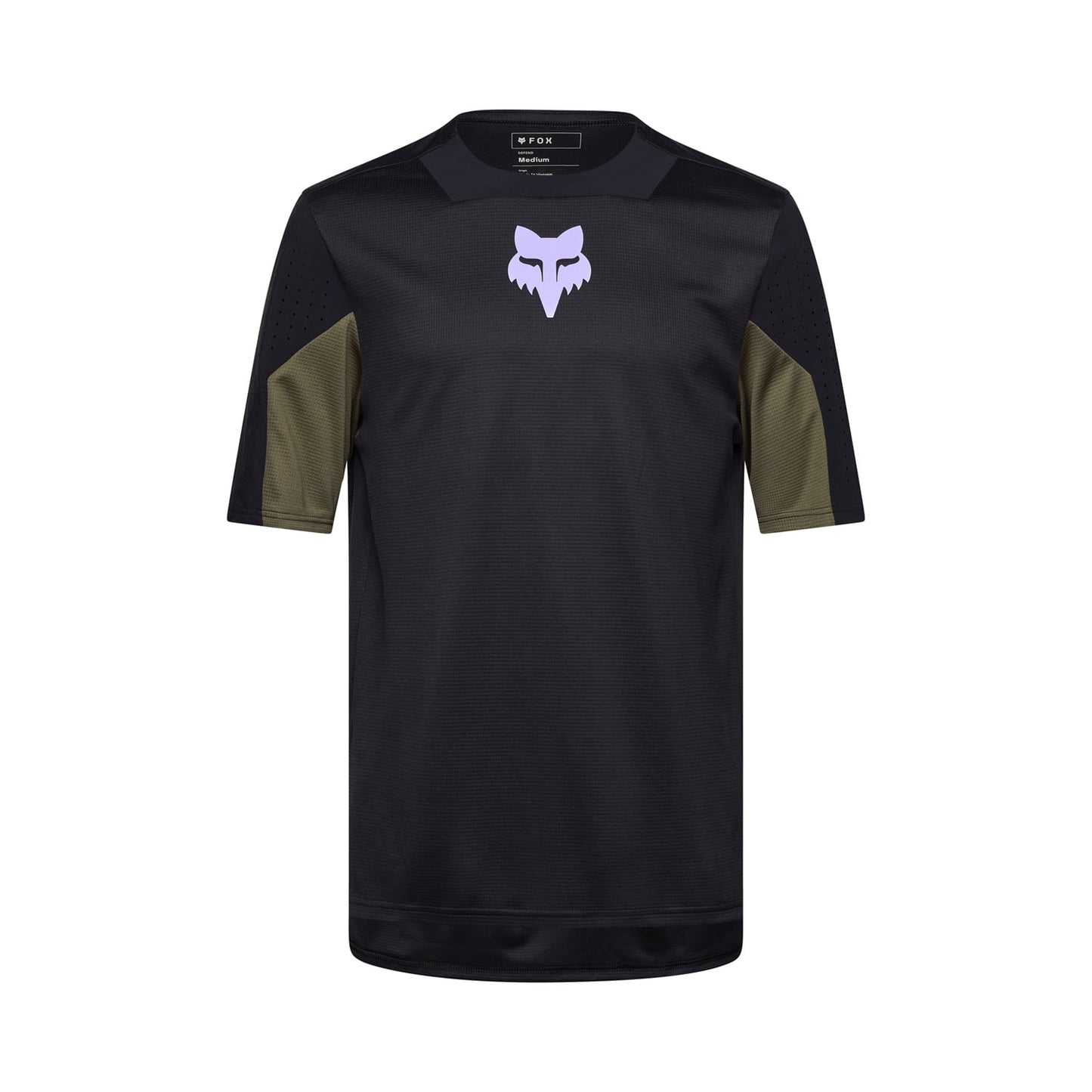 FOX DEFEND PARK Kortærmet Jersey Sort 2025