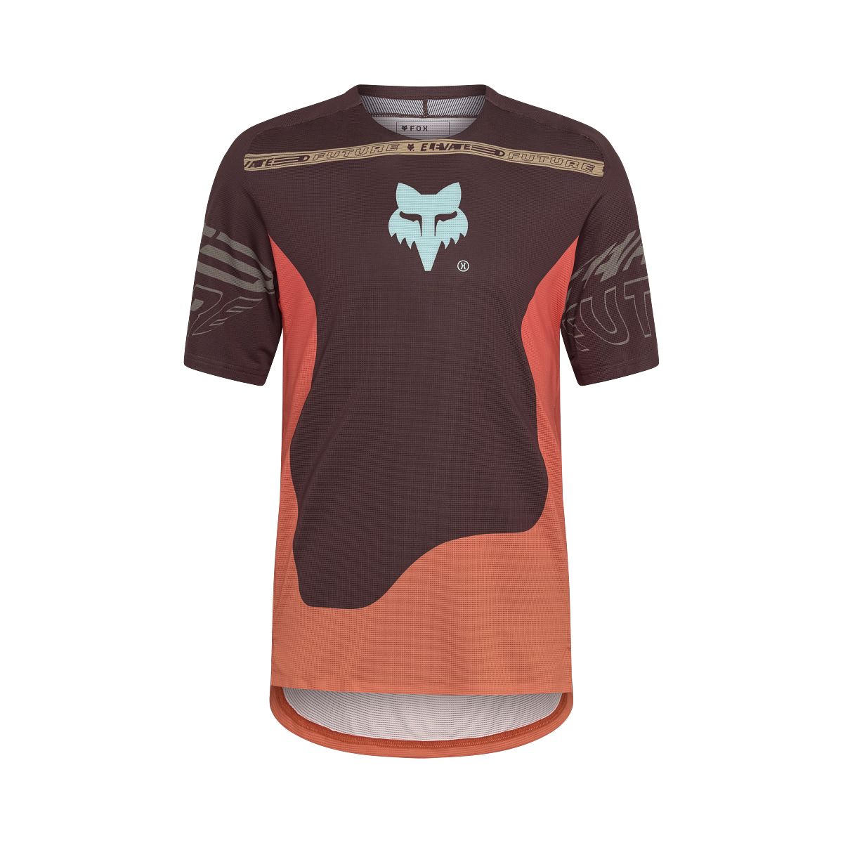 FOX FLEXAIR ELEVATED Kortærmet Jersey Brun/Orange