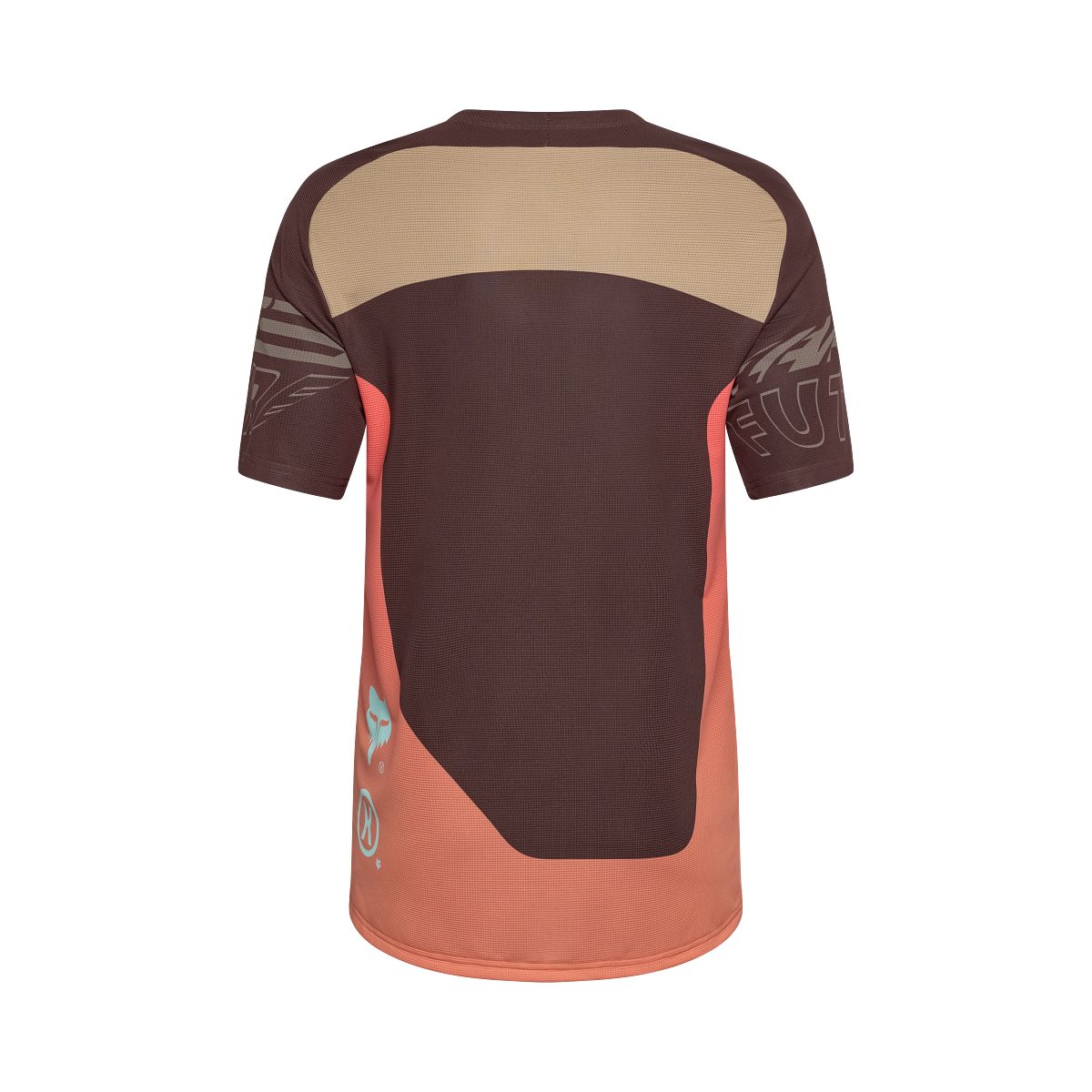 FOX FLEXAIR ELEVATED Kortærmet Jersey Brun/Orange