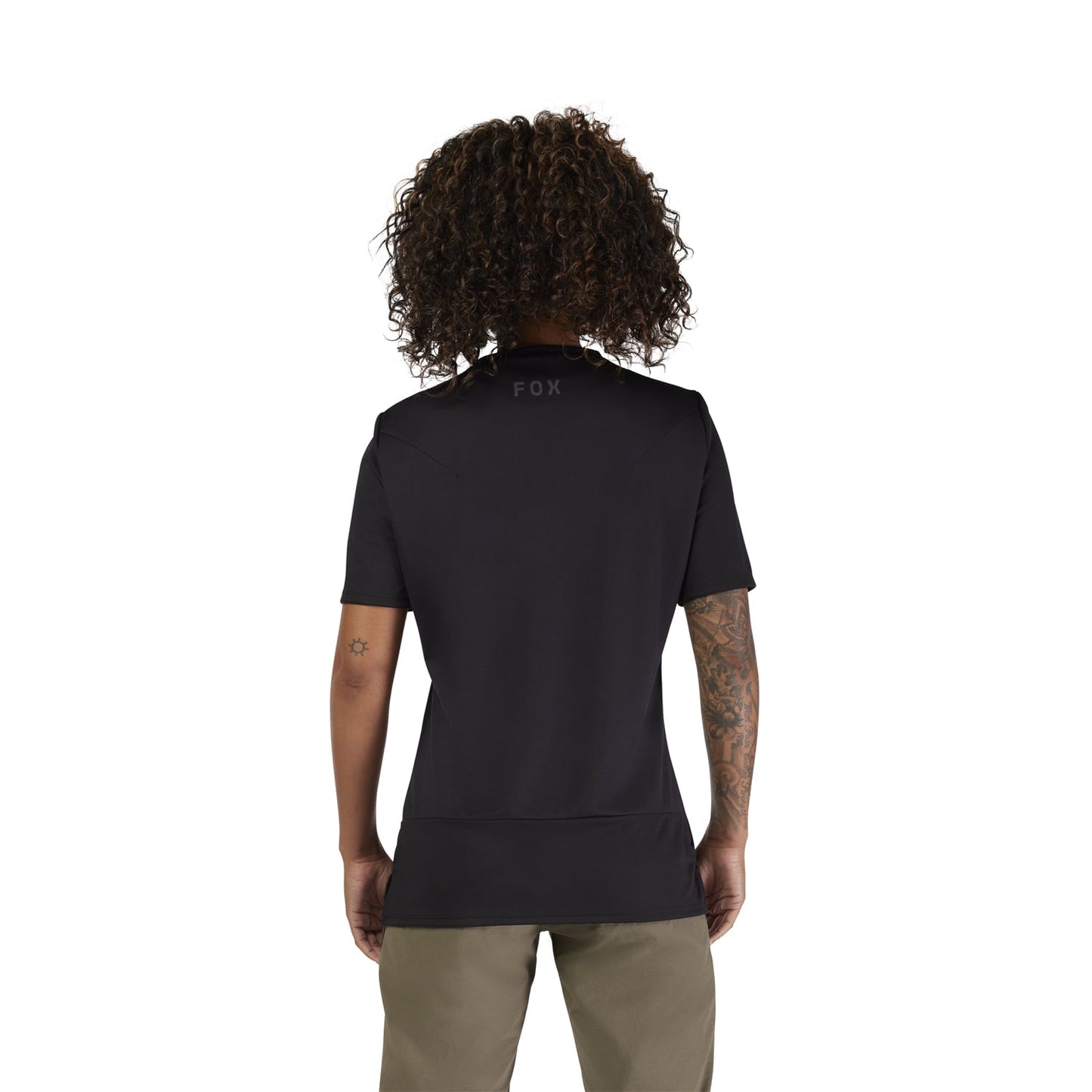 FOX RANGER HEAD Ladies Short Sleeve Jersey Black 2025