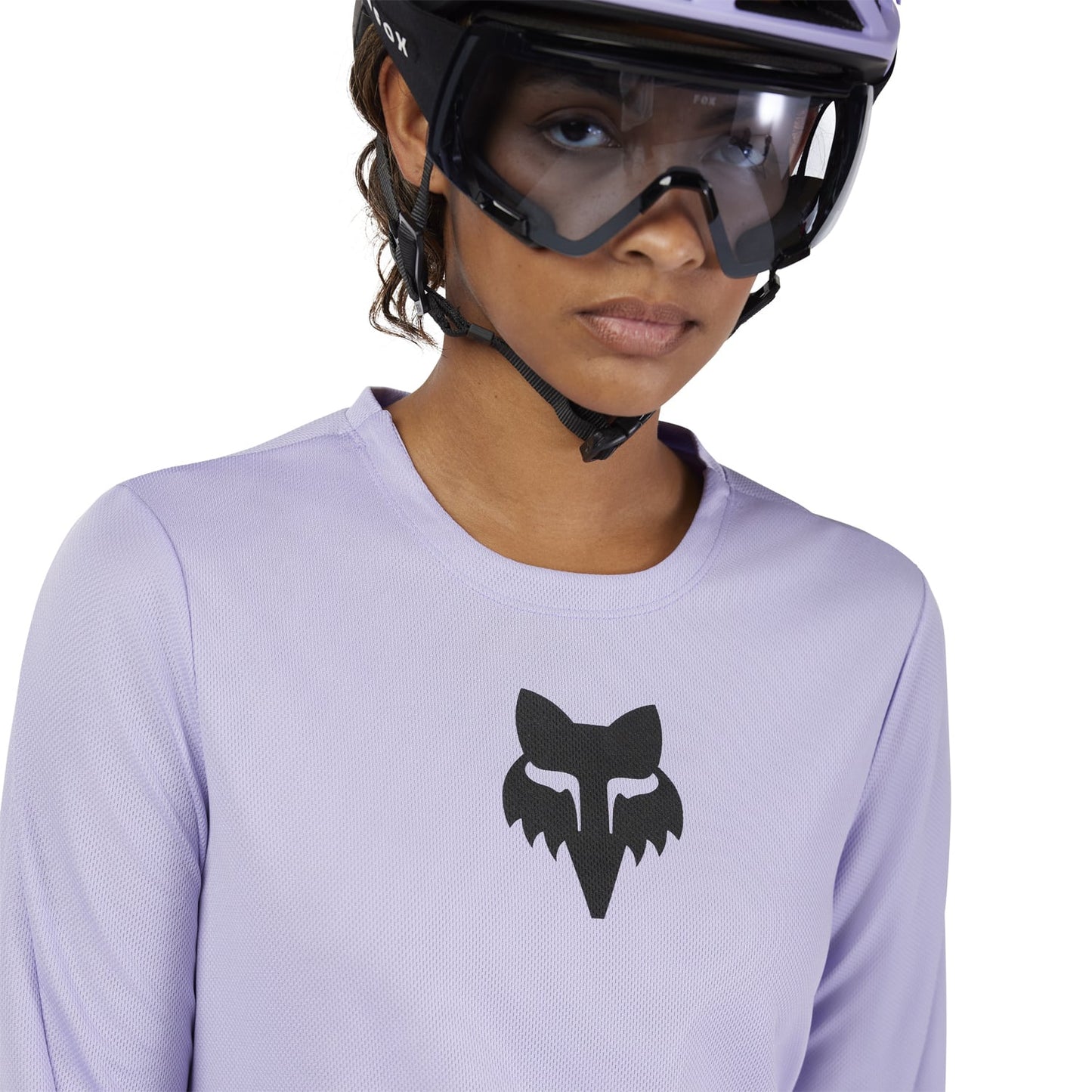 Dame FOX RANGER HEAD Langærmet Jersey Lilac 2025