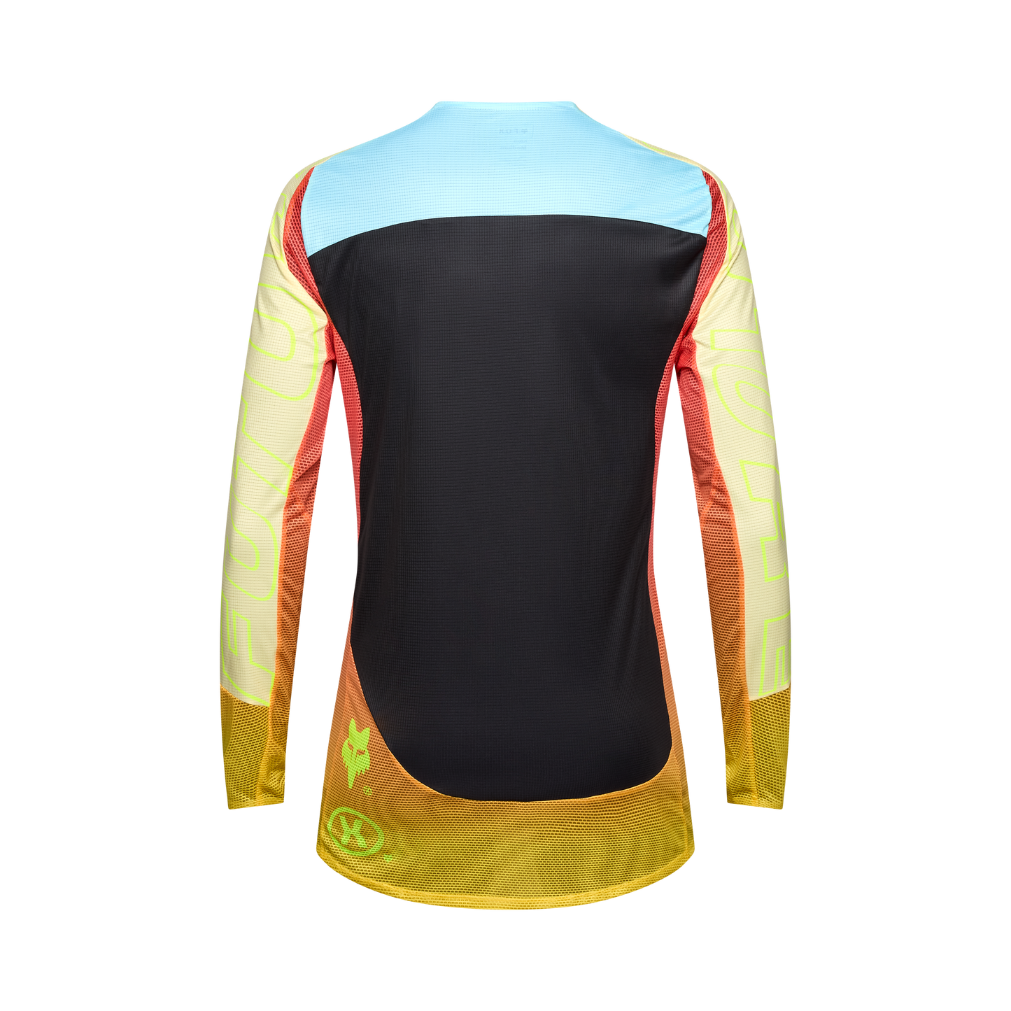 FOX FLEXAIR ELEVATED Langærmet Jersey Gul/Orange 2025