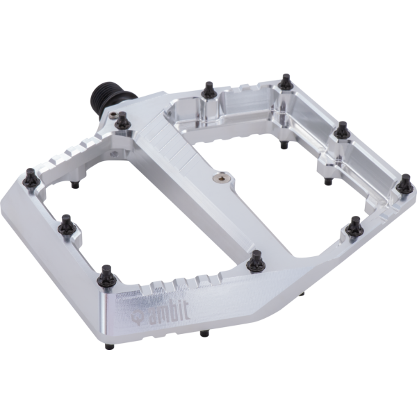 AMBIT Breach Medium flade pedaler Sølv