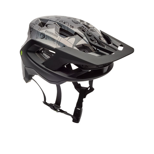 FOX SPEEDFRAME PRO LUNAR MTB Helmet Black/Grey - Special Edition