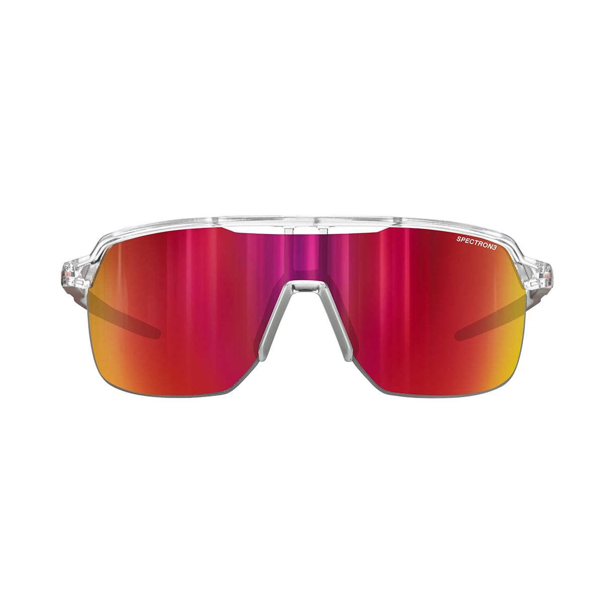JULBO FREQUENCY Crystal/Red Spectron 3CF røgfarvet beskyttelsesbrille