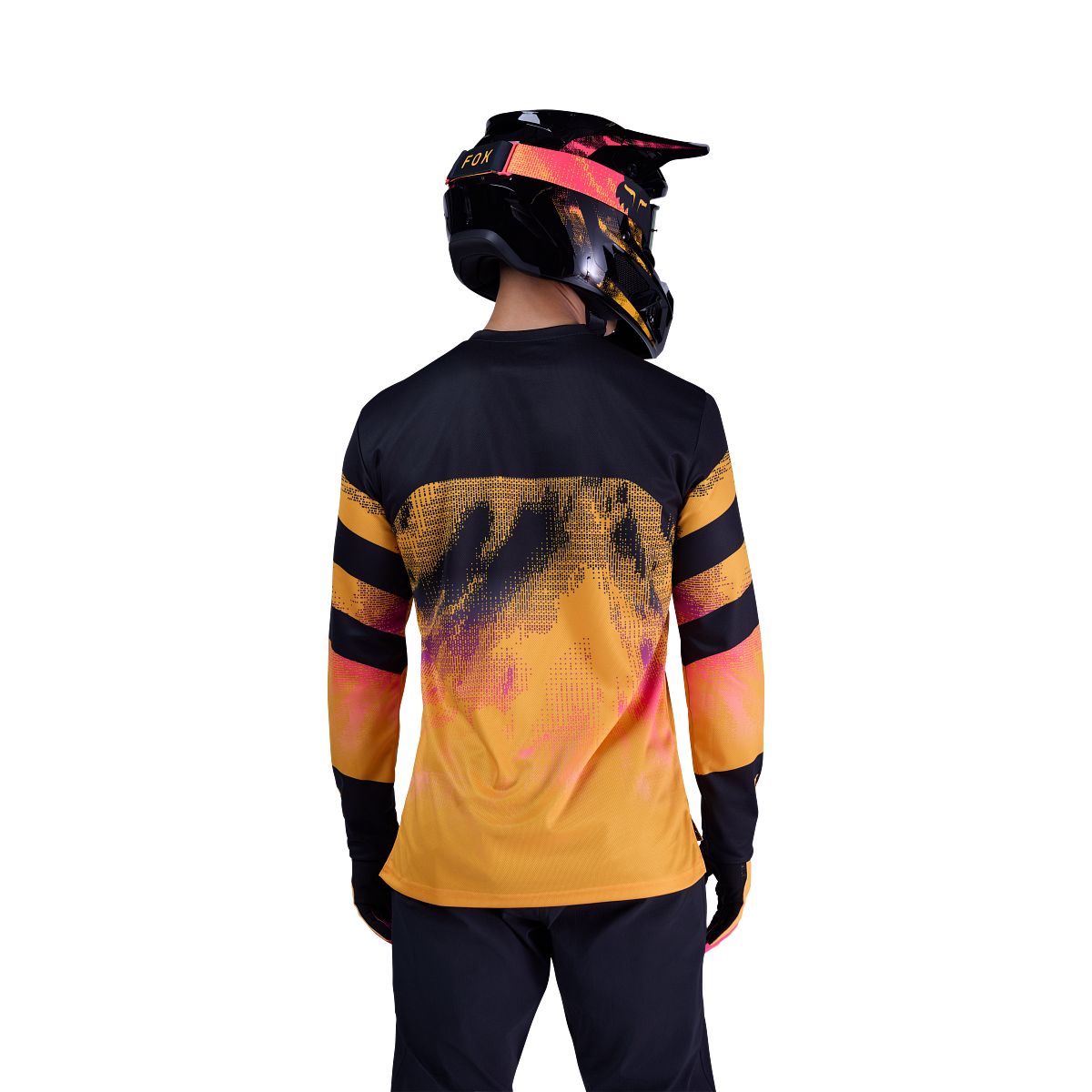 FOX RANGER KAIROS Langærmet Jersey Sort/Orange