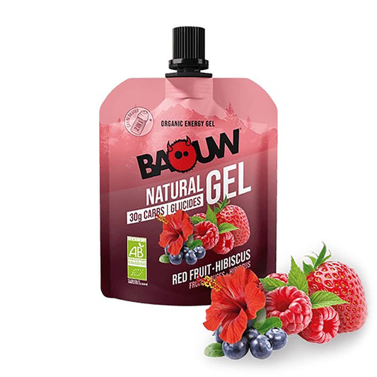 BAOUW Organic Energy Gel Red Fruits-Hibiscus (85 g)