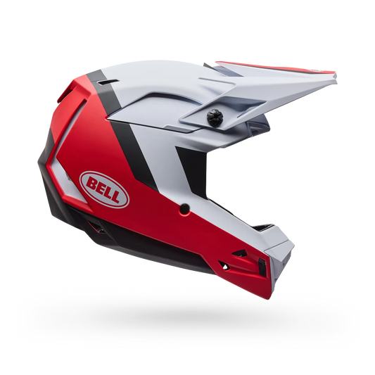 BELL FULL-10 MIPS LEVEL SET MTB-hjelm Hvid/Rød