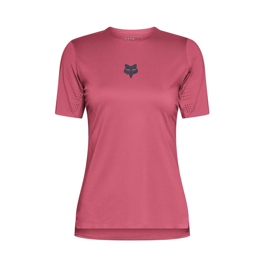 FOX FLEXAIR Women's Short Sleeve Jersey Berry