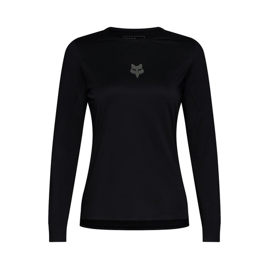 FOX FLEXAIR Ladies Long Sleeve Jersey Black