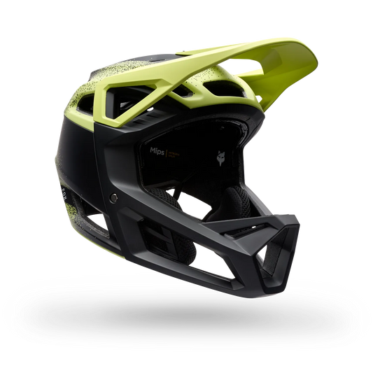 FOX PROFRAME RS AURA MTB-hjelm Limegrøn