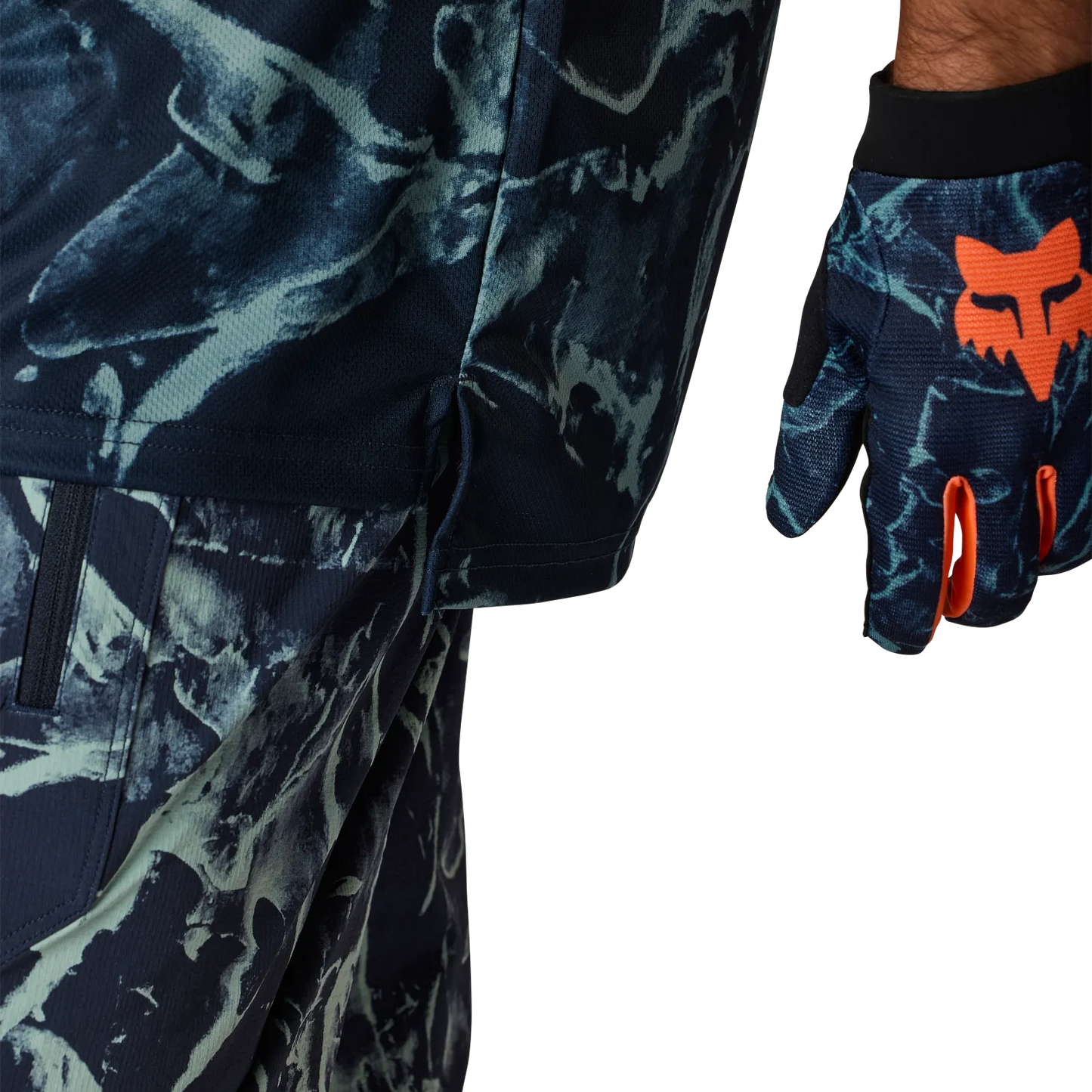 FOX RANGER IMAGE PRINT Kortærmet Jersey Arctic Blue