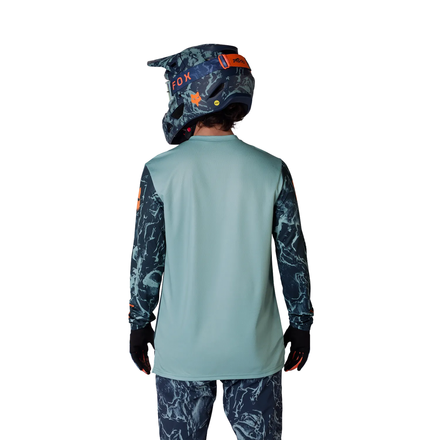 FOX RANGER IMAGE PRINT Long Sleeve Jersey Arctic Blue