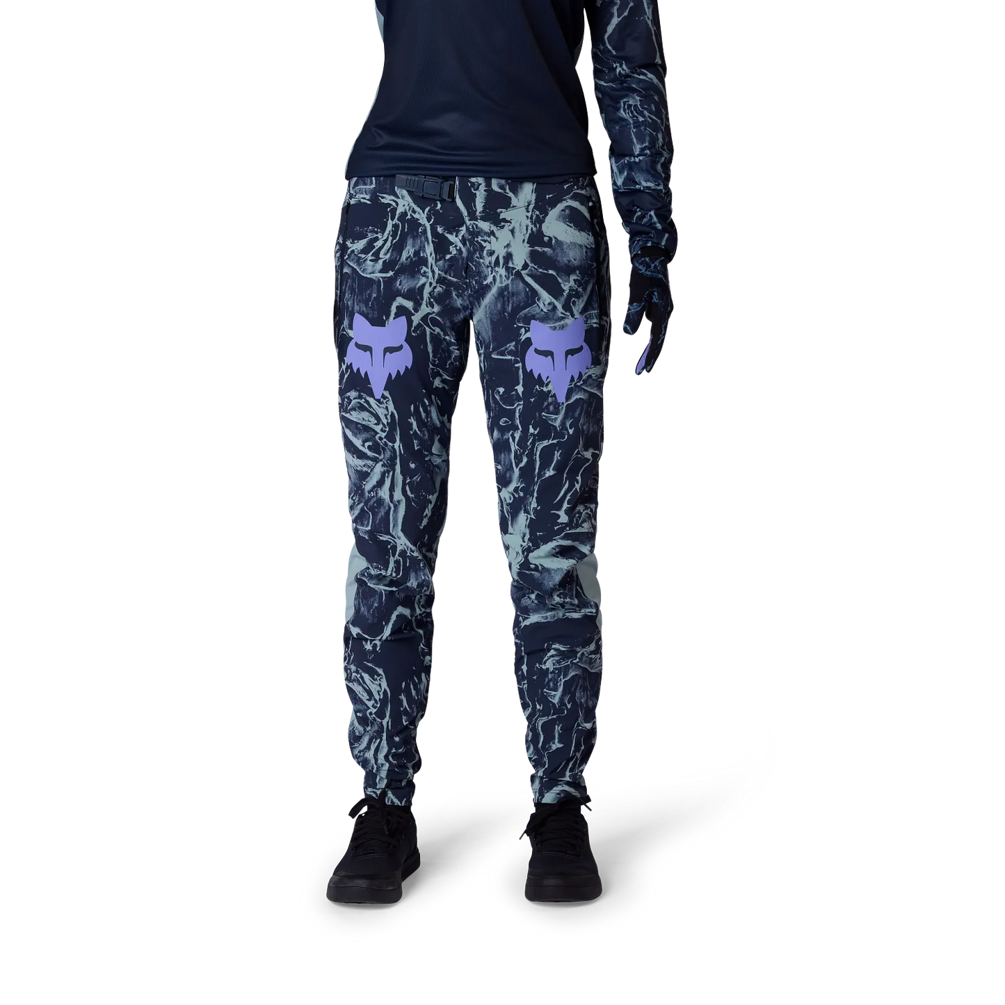 FOX RANGER IMAGE PRINT-bukser til kvinder Arctic Blue