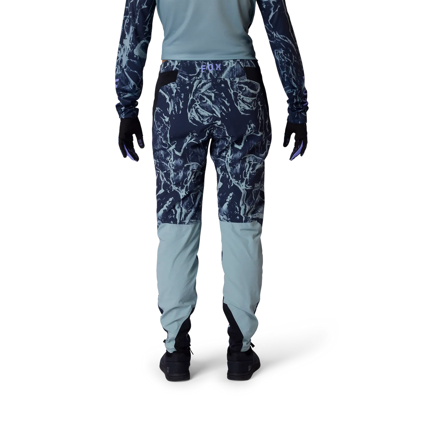 FOX RANGER IMAGE PRINT-bukser til kvinder Arctic Blue