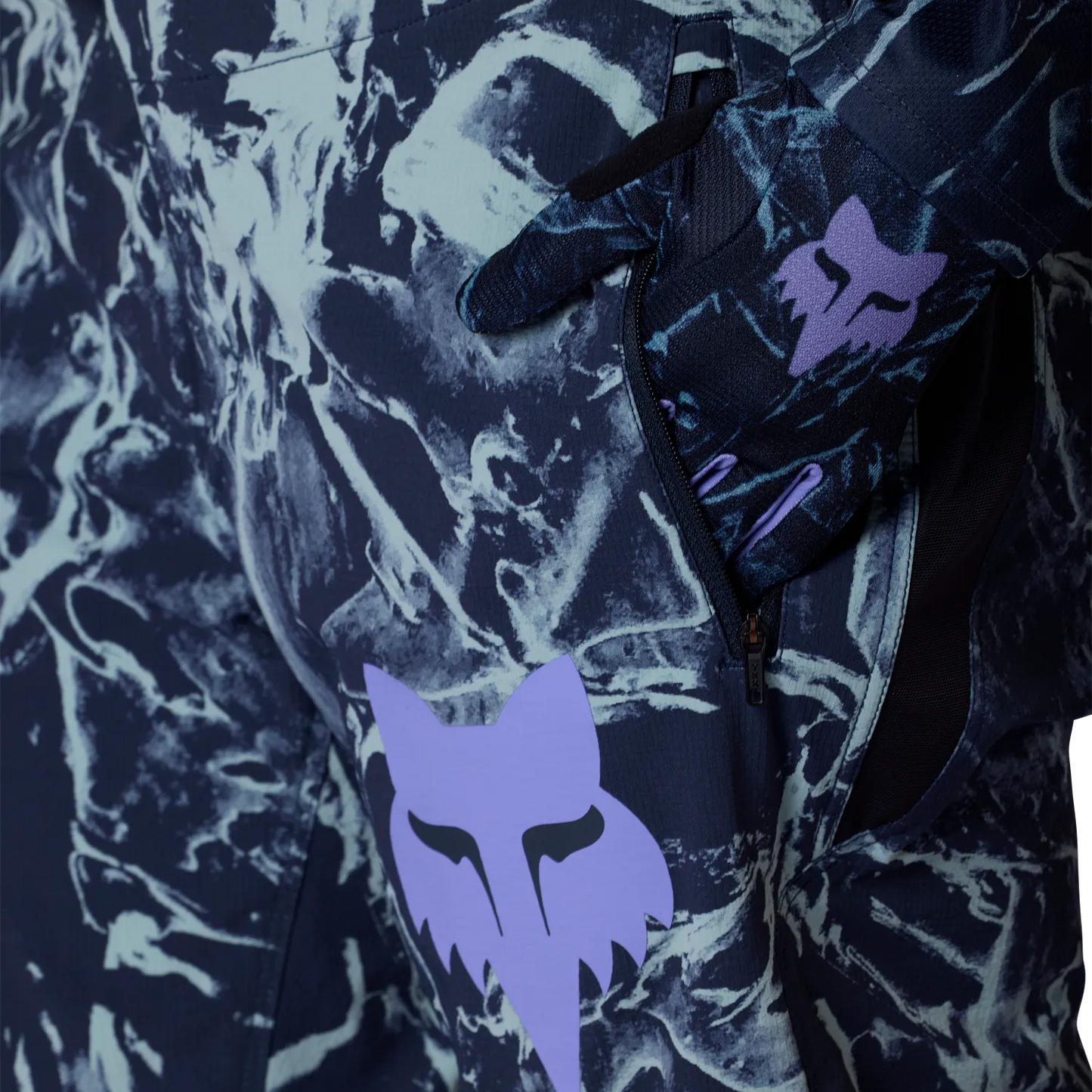 FOX RANGER IMAGE PRINT-bukser til kvinder Arctic Blue