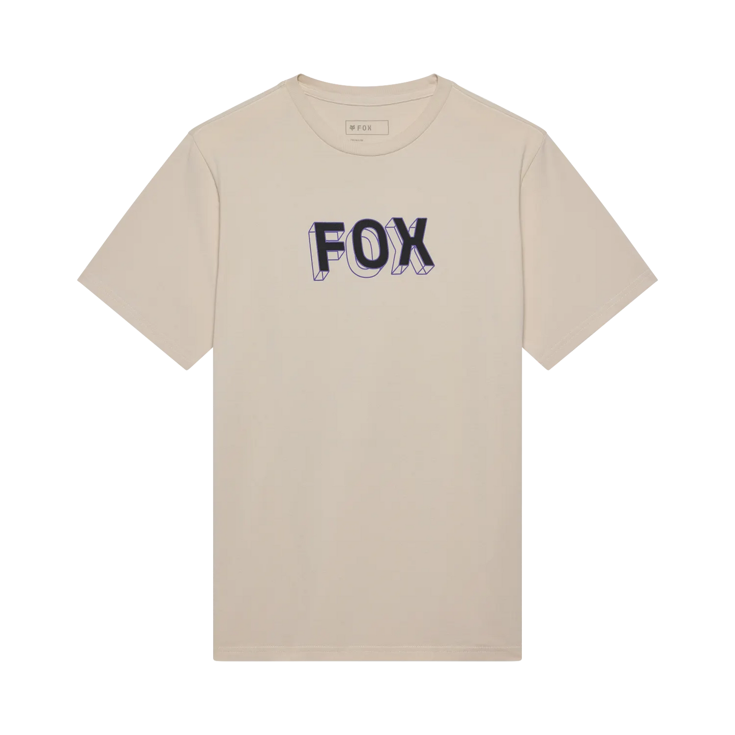 T-shirt FOX IMAGE PRINT 195 ORIGINAL Kortærmet Beige Chalk