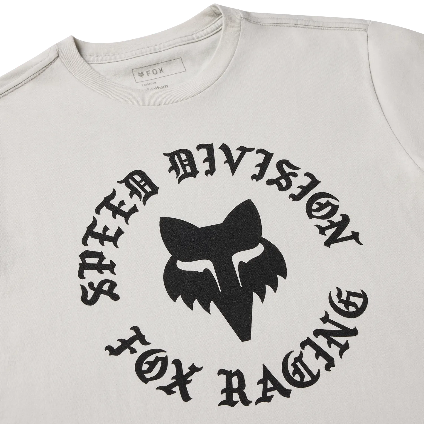 FOX BADGE 195 ORIGINAL T-shirt kortærmet lysegrå