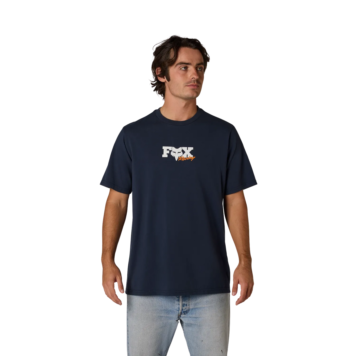 FOX CHECKER 195 ORIGINAL T-shirt kortærmet midnatsblå