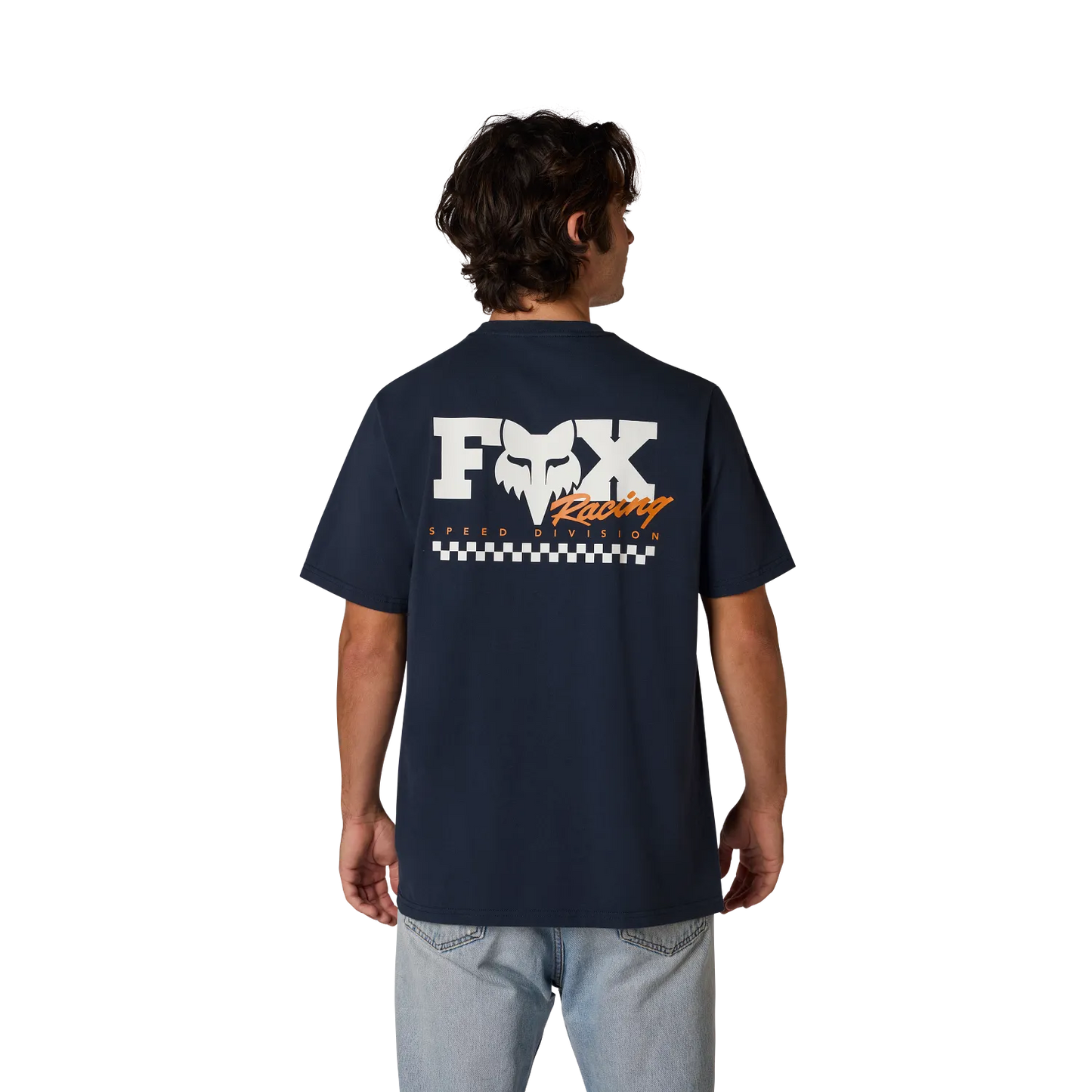 FOX CHECKER 195 ORIGINAL T-shirt kortærmet midnatsblå