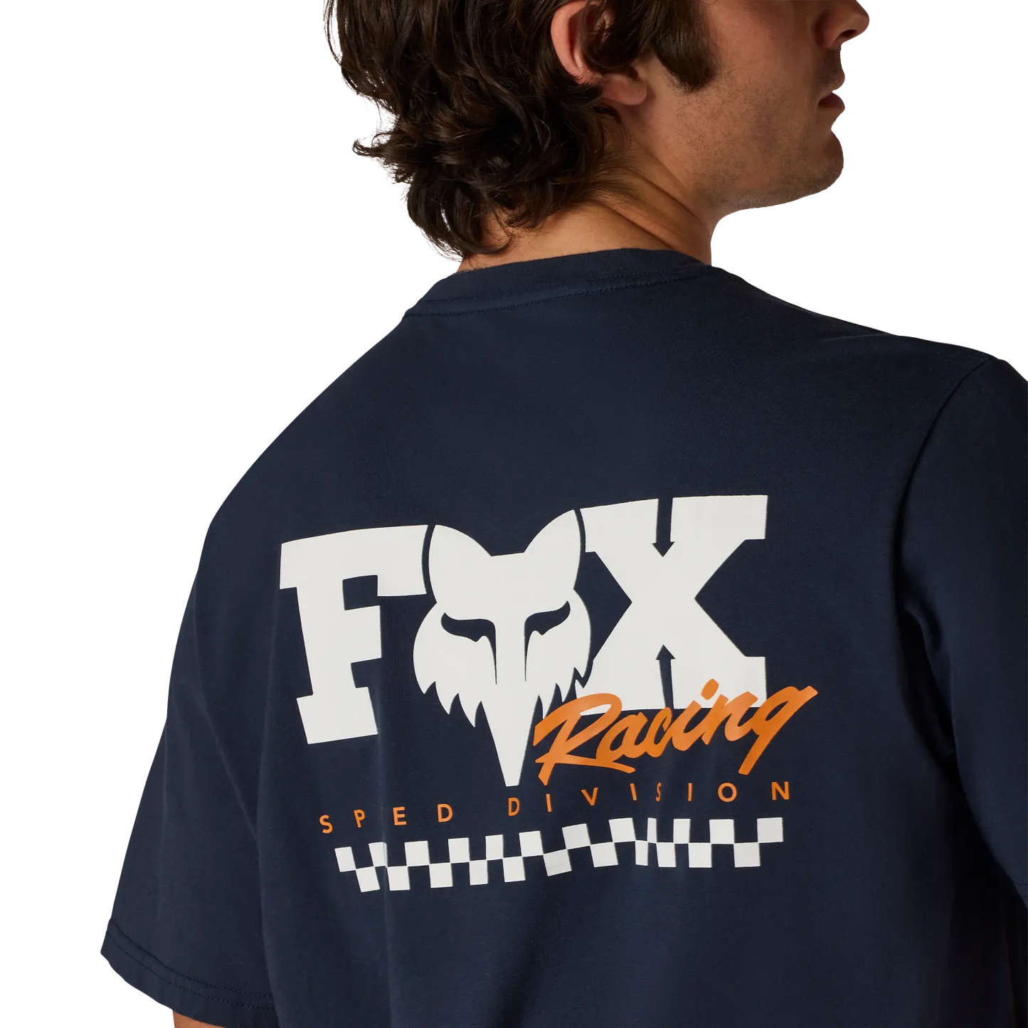 FOX CHECKER 195 ORIGINAL T-shirt kortærmet midnatsblå
