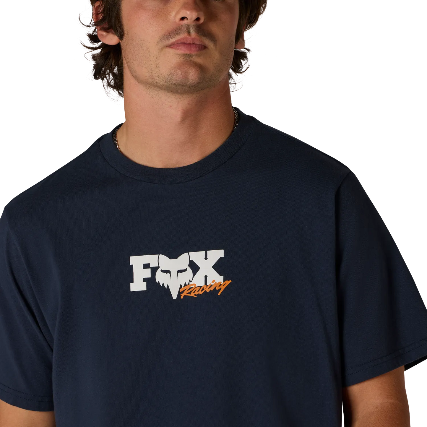 FOX CHECKER 195 ORIGINAL T-shirt kortærmet midnatsblå