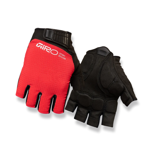 Korte Handsker GIRO BRAVO II Gel Rød