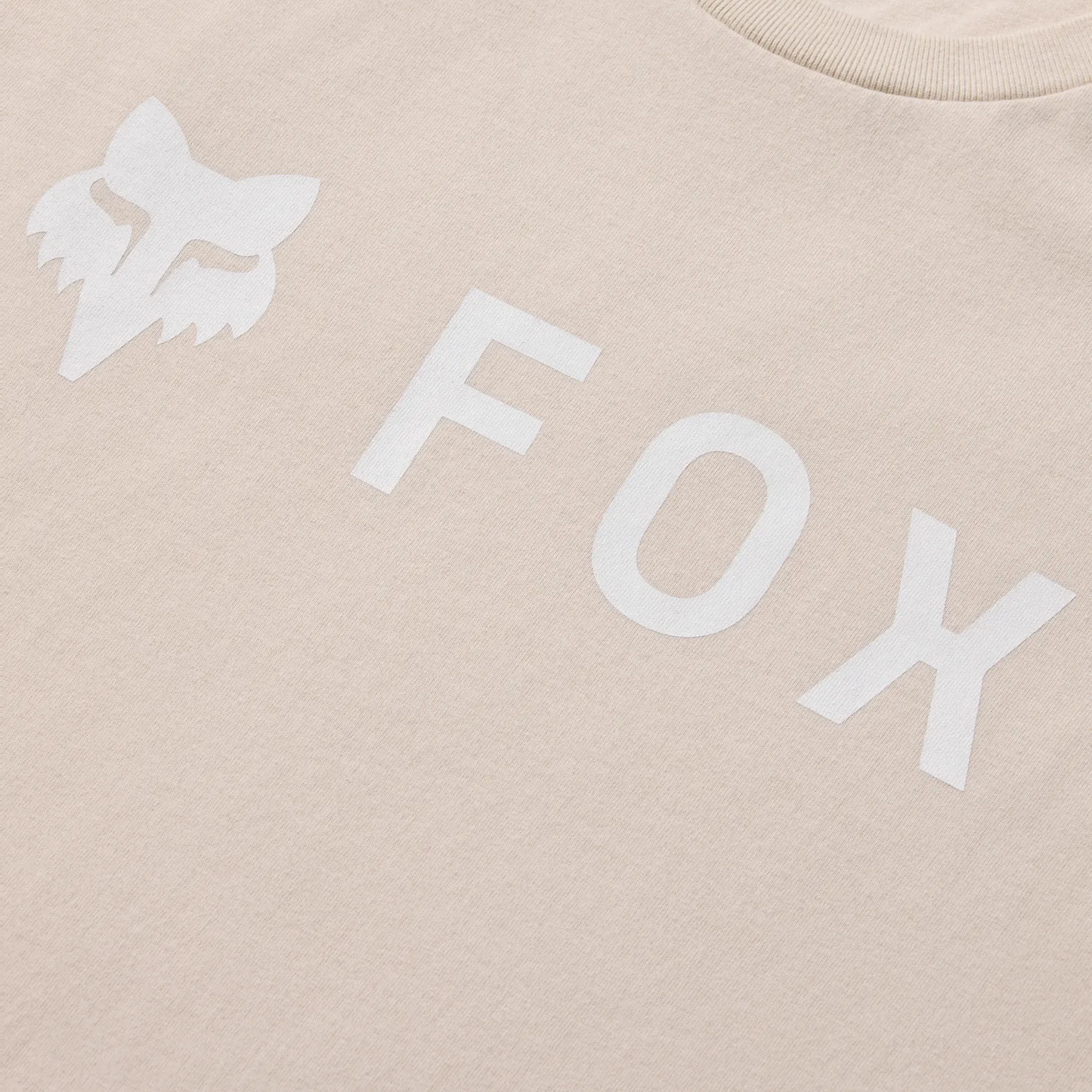 T-Shirt FOX ABSOLUTE 195 ORIGINAL Short Sleeve Beige Chalk
