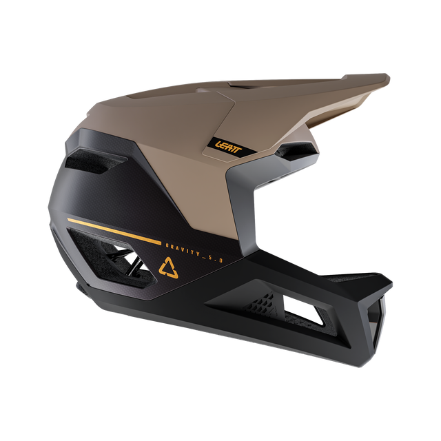 LEATT MTB GRAVITY 5.0 brun hjelm