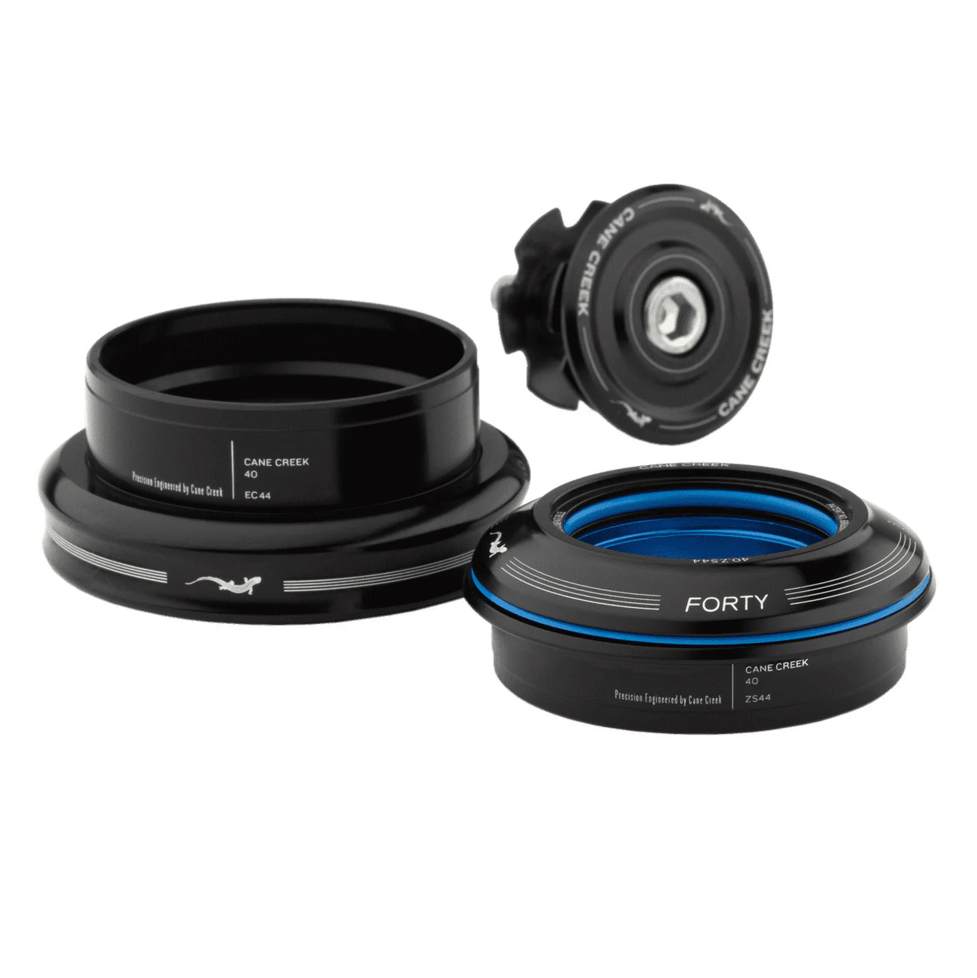 Headset CANE CREEK 40 1 1/8", ZS44/28.6/H8 | EC44/30, sort