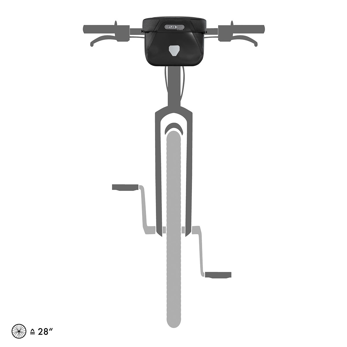 ORTLIEB ULTIMATE 6,5 L styrtaske sort