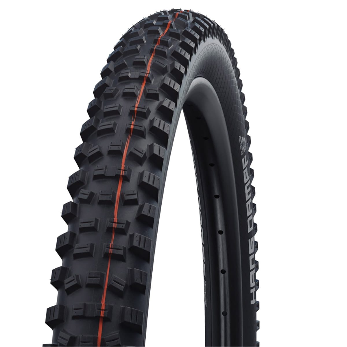 SCHWALBE HANS DAMPF 29x2.35 ADDIX SOFT SUPERTRAIL tire Tubeless Ready Soft Black