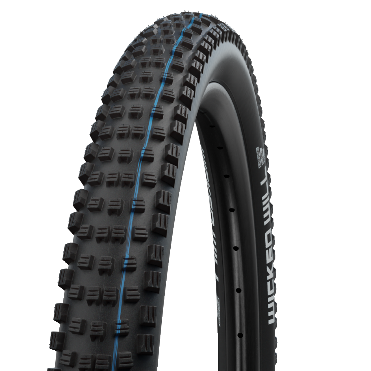 SCHWALBE WICKED WILL 29x2.60 ADDIX SPEEDGRIP SUPERTRAIL Tubeless Ready Soft Black-dæk