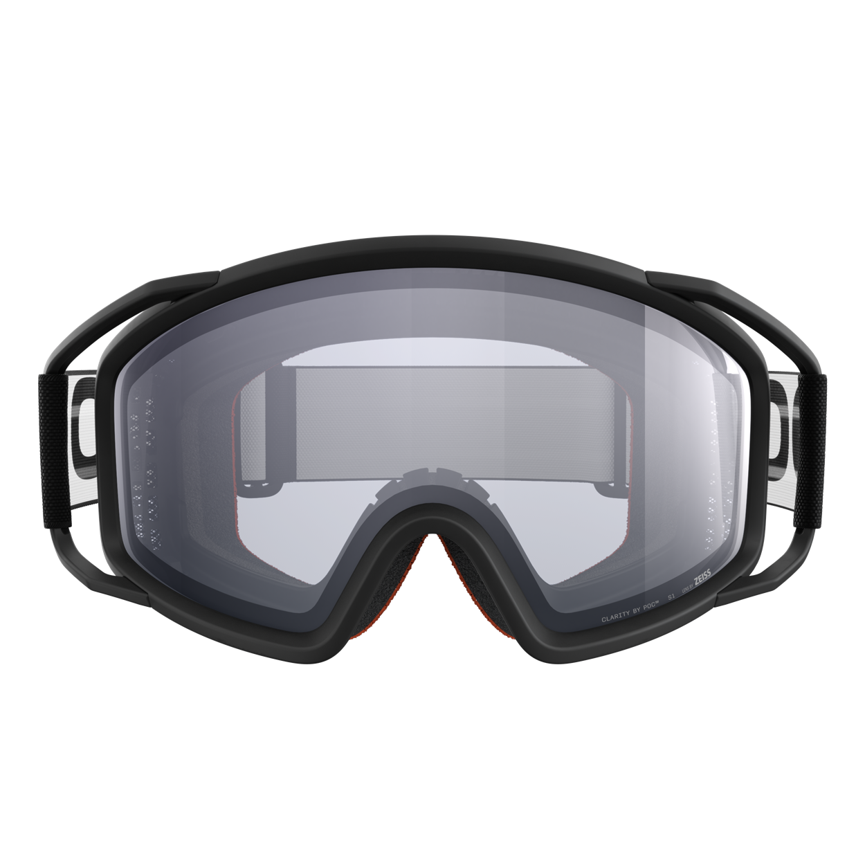 POC ZYGON Mask Black Clarity Screen Universal Cloudy Grey