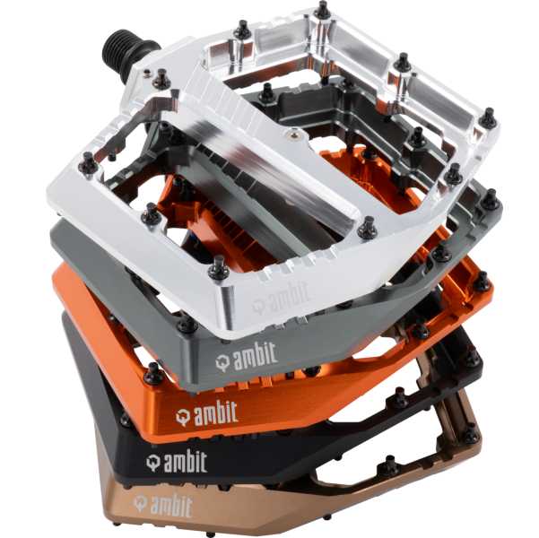 AMBIT Breach flade pedaler Lille blå