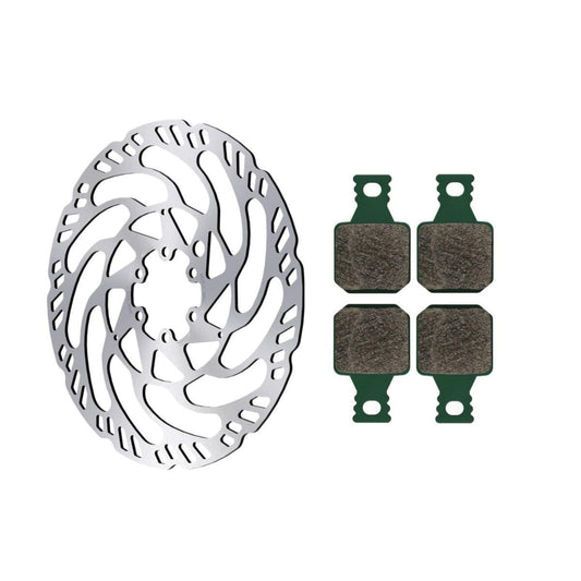 MAGURA MDR-C skive + 8.S MT eSTOP 6-huls puder Sølv