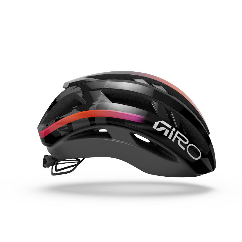 GIRO ARIES MIPS SPHERICAL SUNSET landevejshjelm sort/orange