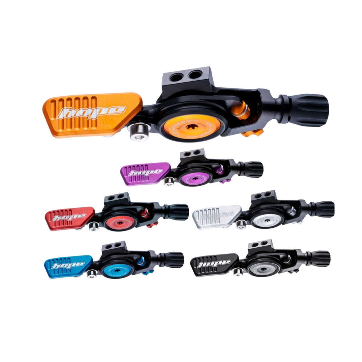 HOPE Black/Orange Seatpost Control
