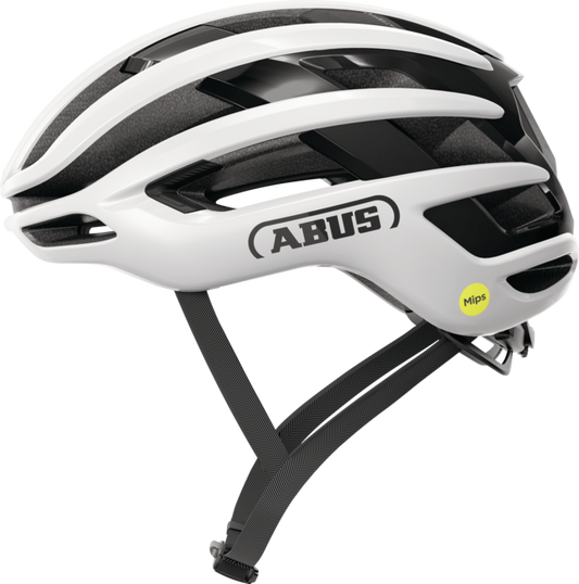 Road Helmet ABUS AIRBREAKER 2.0 MIPS Shiny White
