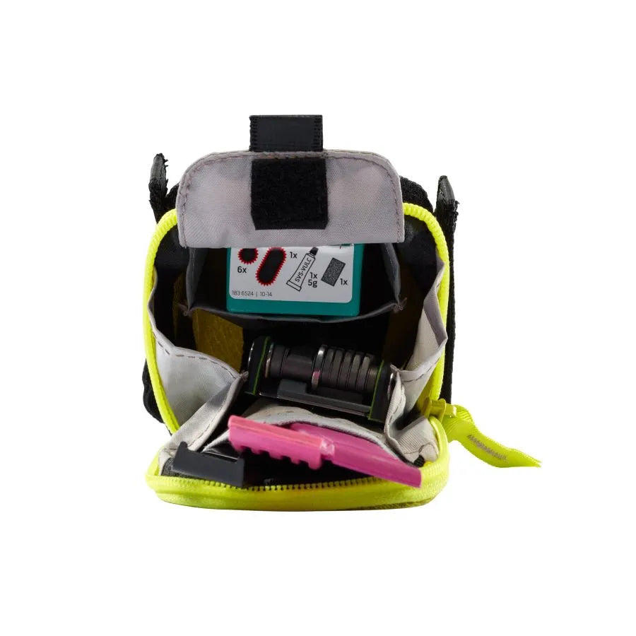 VAUDE RACE LIGHT LUMINUM Sadeltaske Gul
