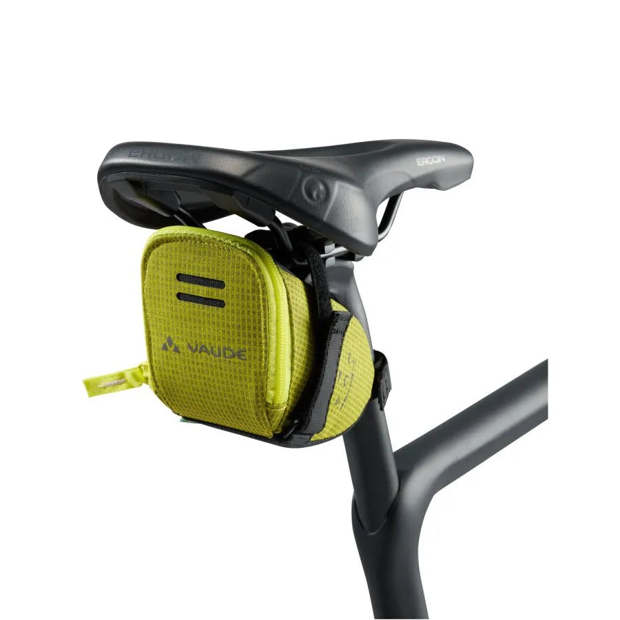 VAUDE RACE LIGHT LUMINUM Sadeltaske Gul