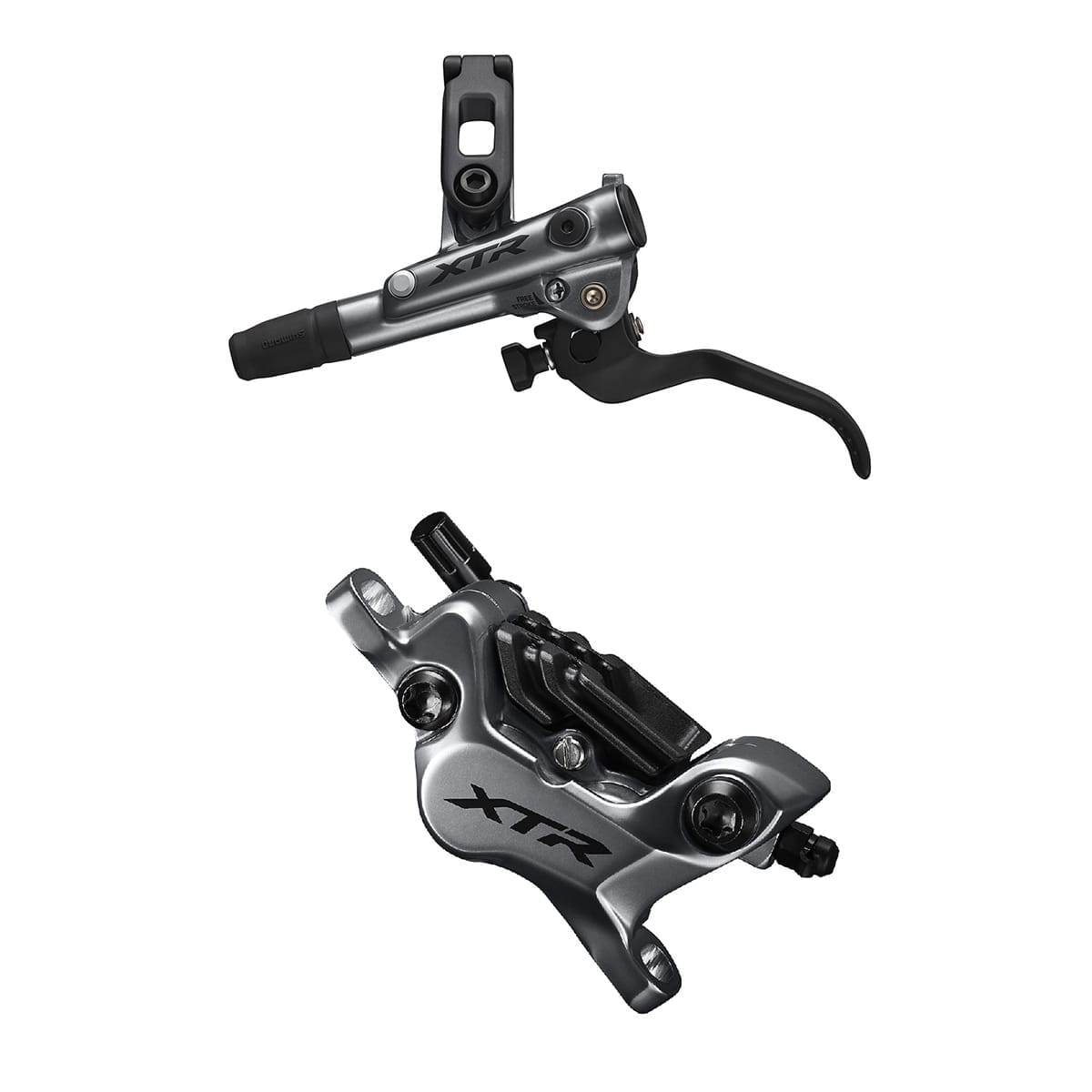 Par SHIMANO XTR M9120 4 stempel J-KIT Discless-bremser