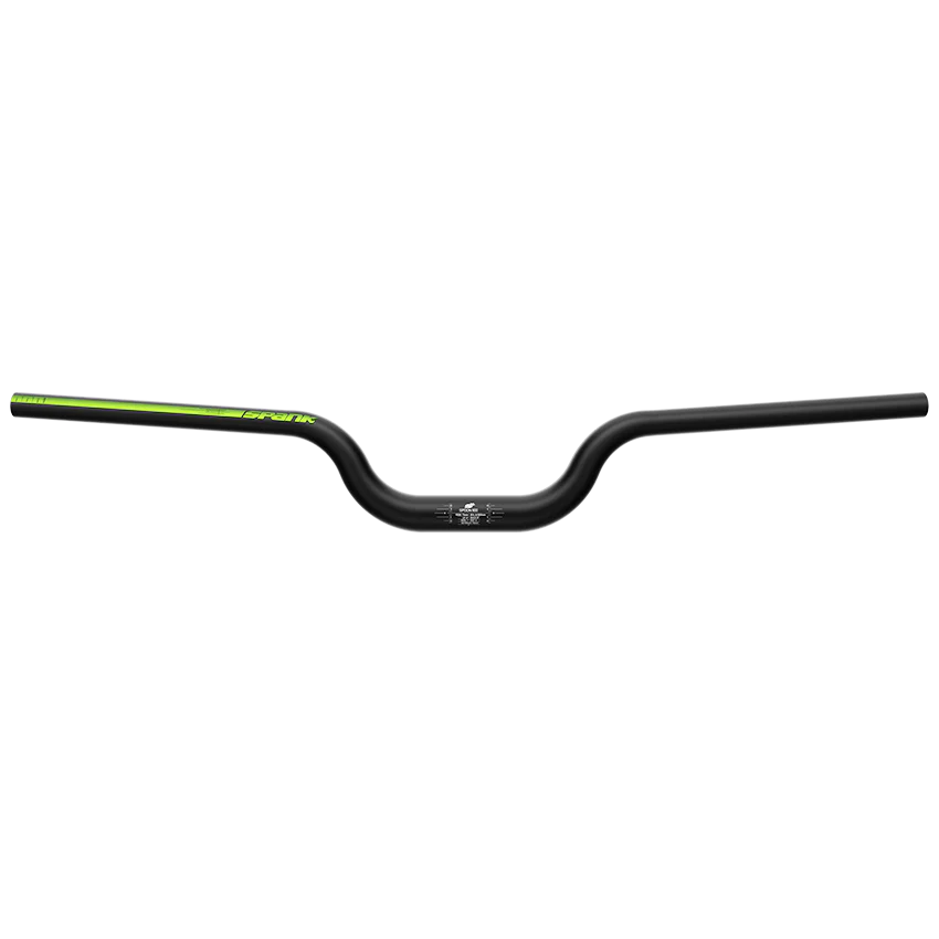 handlebar SPANK SPOON 800 Rise 75mm 800mm Black/Green