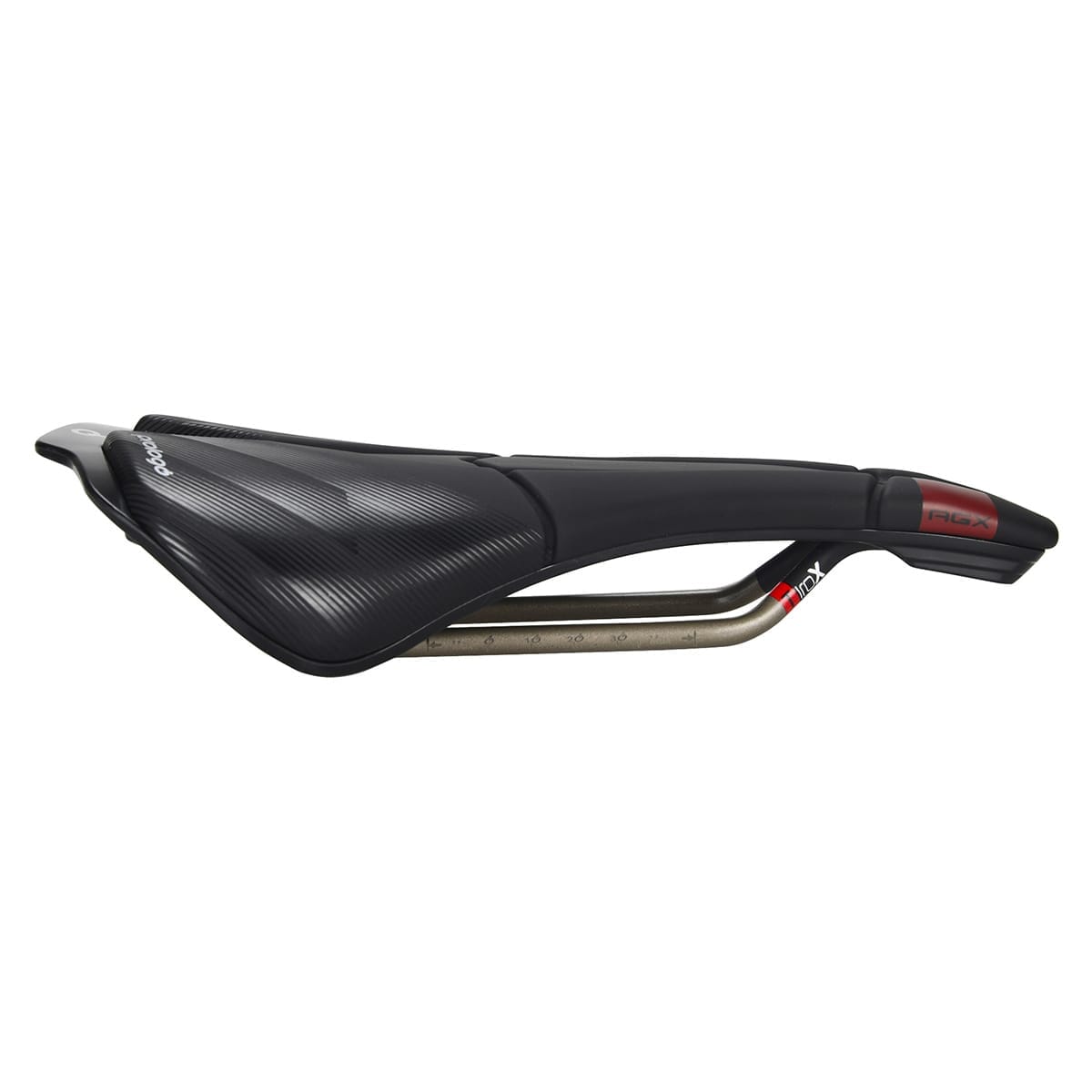 PROLOGO SCRATCH M5 AGX RAILS Carbon-sadel 140 mm bred sort