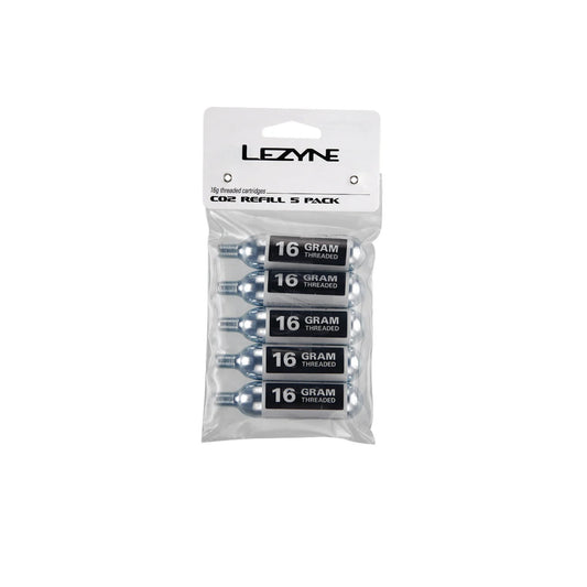 LEZYNE CO2-patron, med gevind (x5)