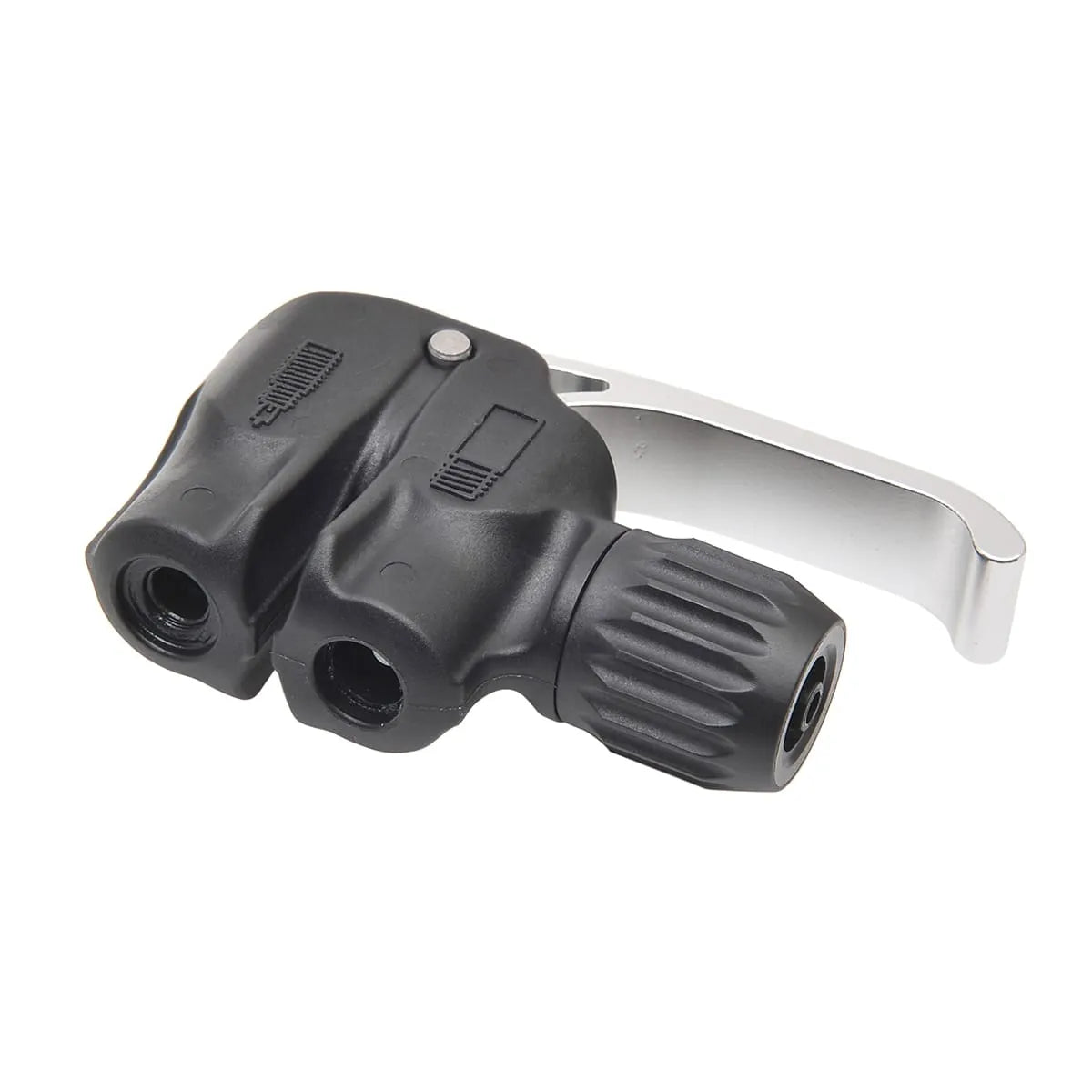 LEZYNE DUAL VALVE Presta/Schrader-pumpemundstykke