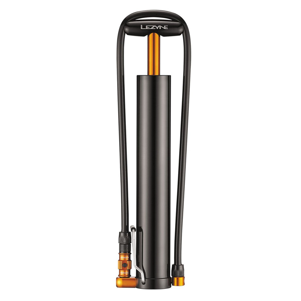 LEZYNE MICRO FLOOR DRIVE XL HV Kompakt fodpumpe Sort