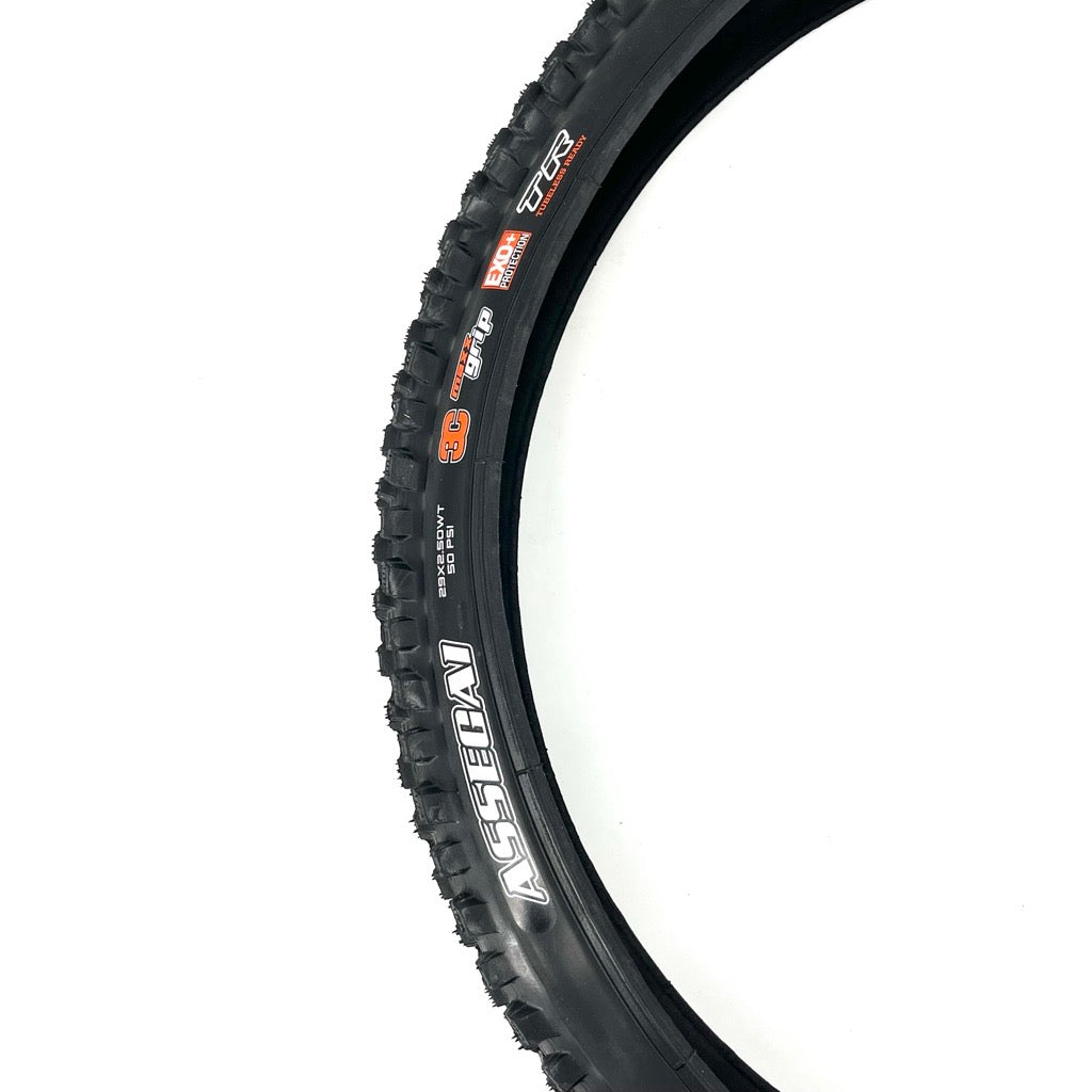 MAXXIS ASSEGAI 29x2.50 WT Exo+ 3C MaxxGrip Tubeless Ready Soft Black-dæk