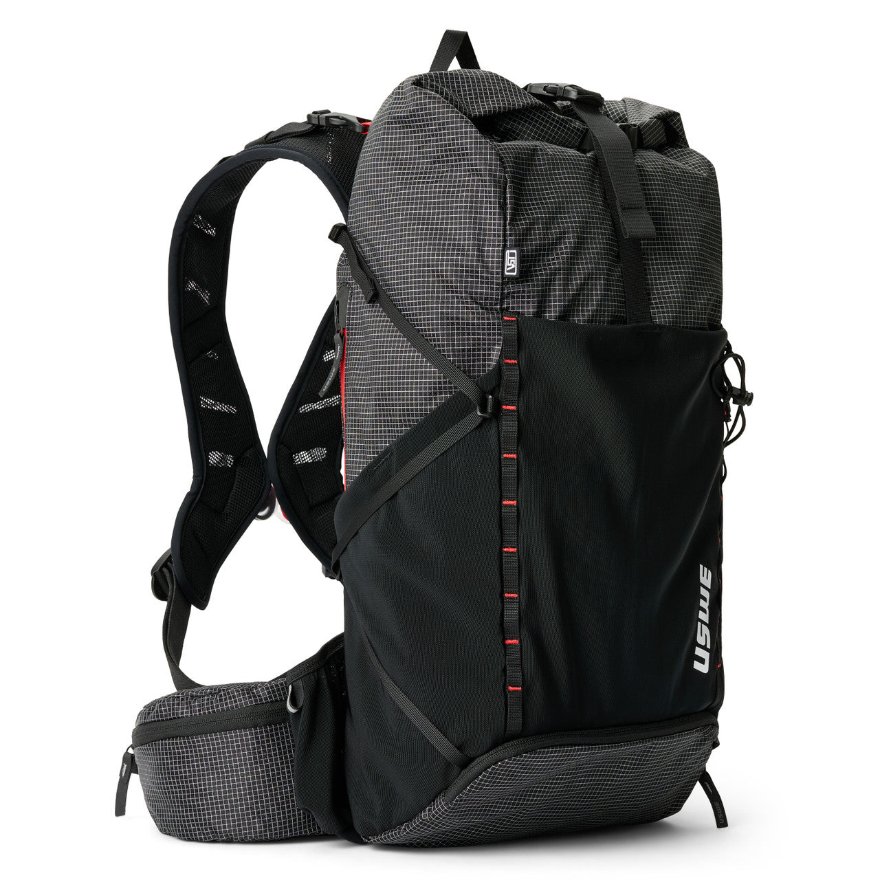 USWE ROLLTOP DAYPACK 30L Backpack Black